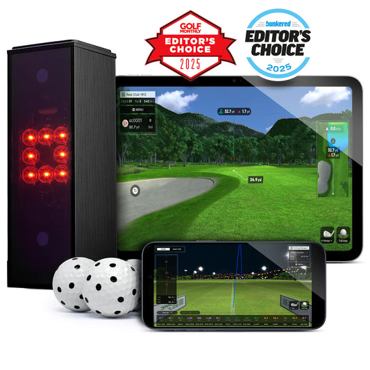 Monitor de lanzamiento doméstico Square Golf