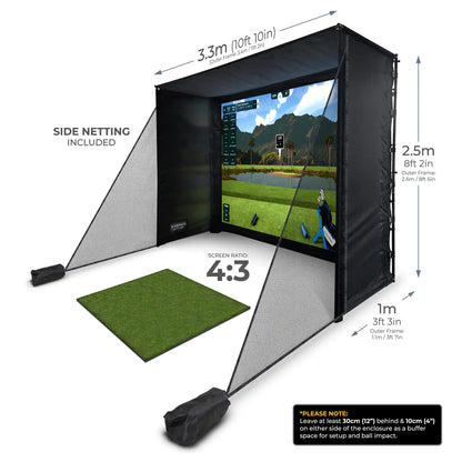 Square Golf Home Simulator Bundle