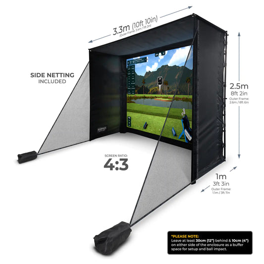 Recinto de golf SimSpace SLIM