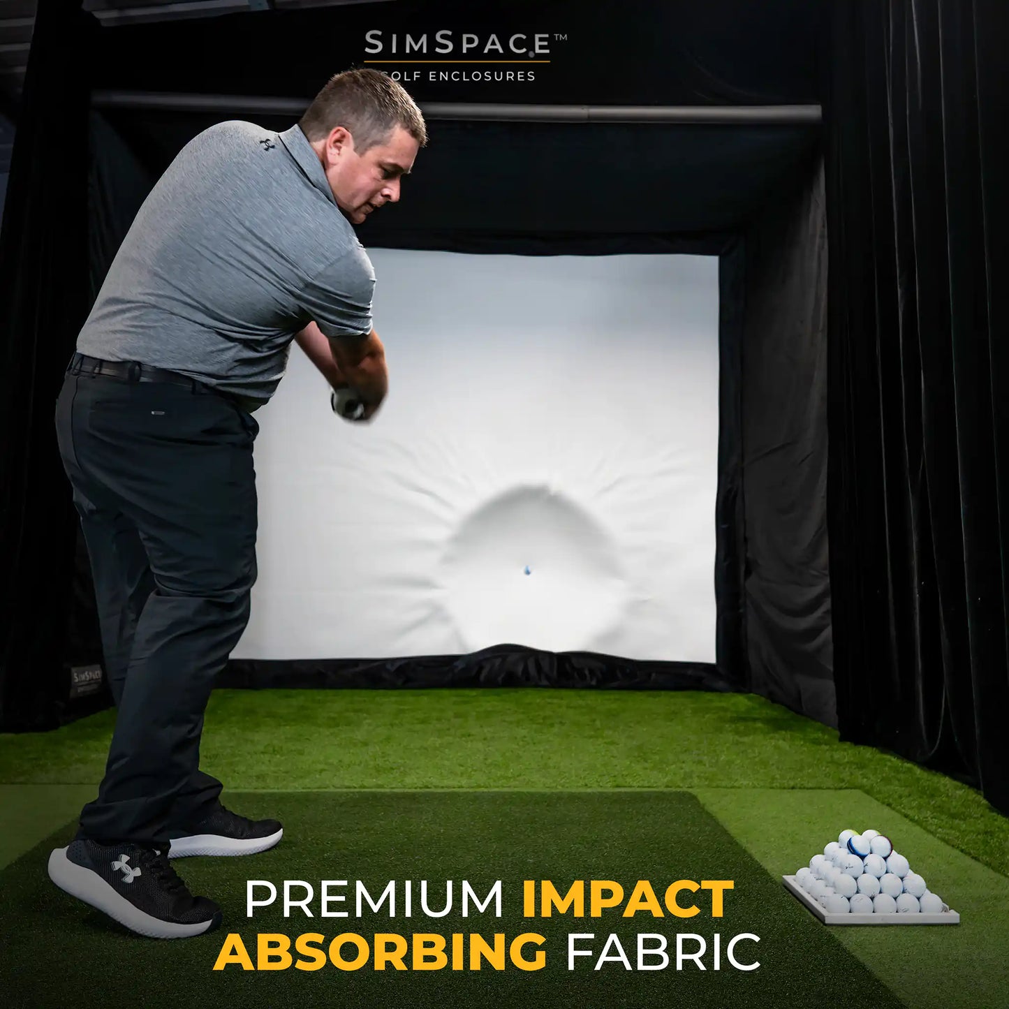 Paquete de Cerramiento Cuadrado Omni para Golf