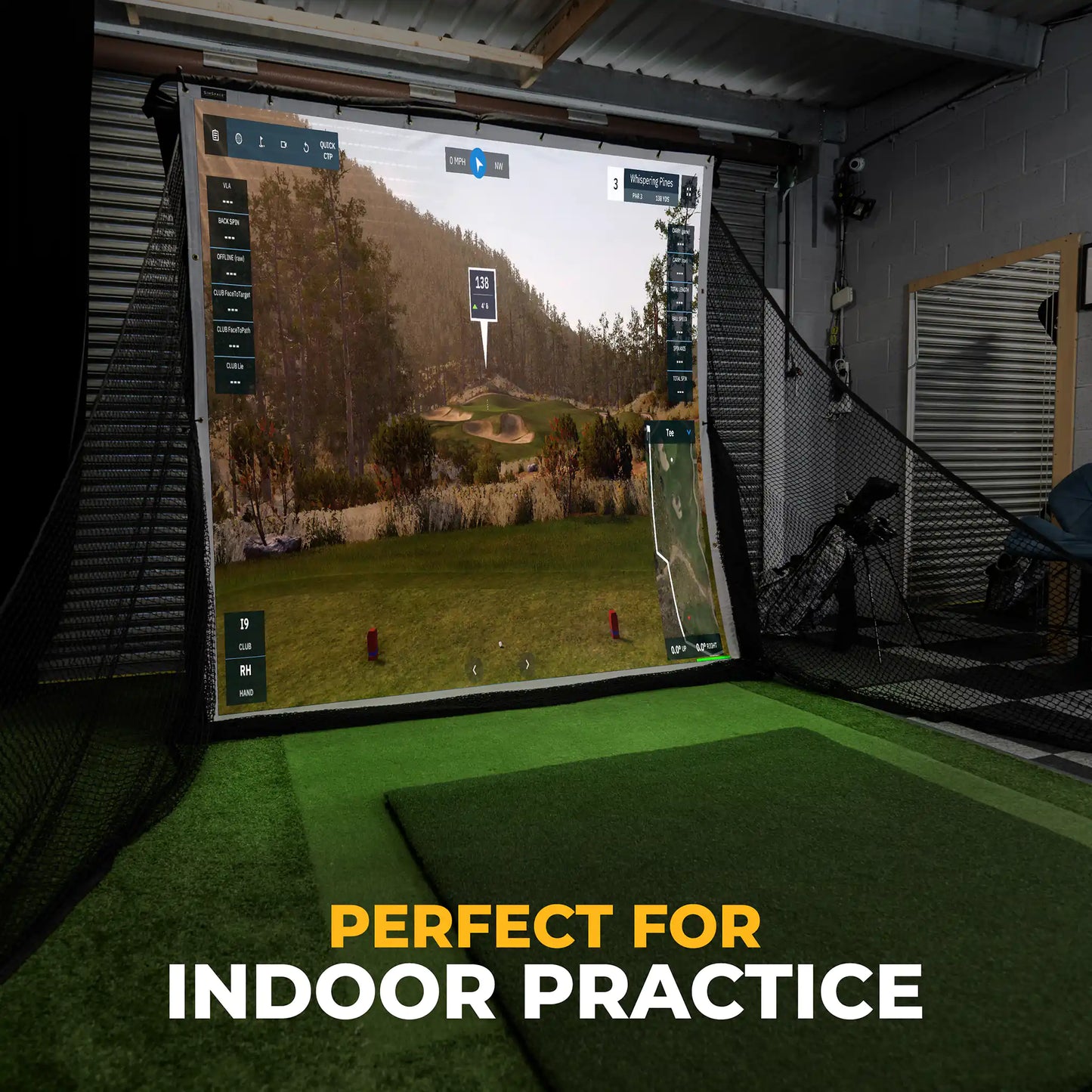 Pacote de Rede de Prática GOLFBUDDY Shot Mate