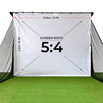 Paquete de red de práctica Square Golf Omni