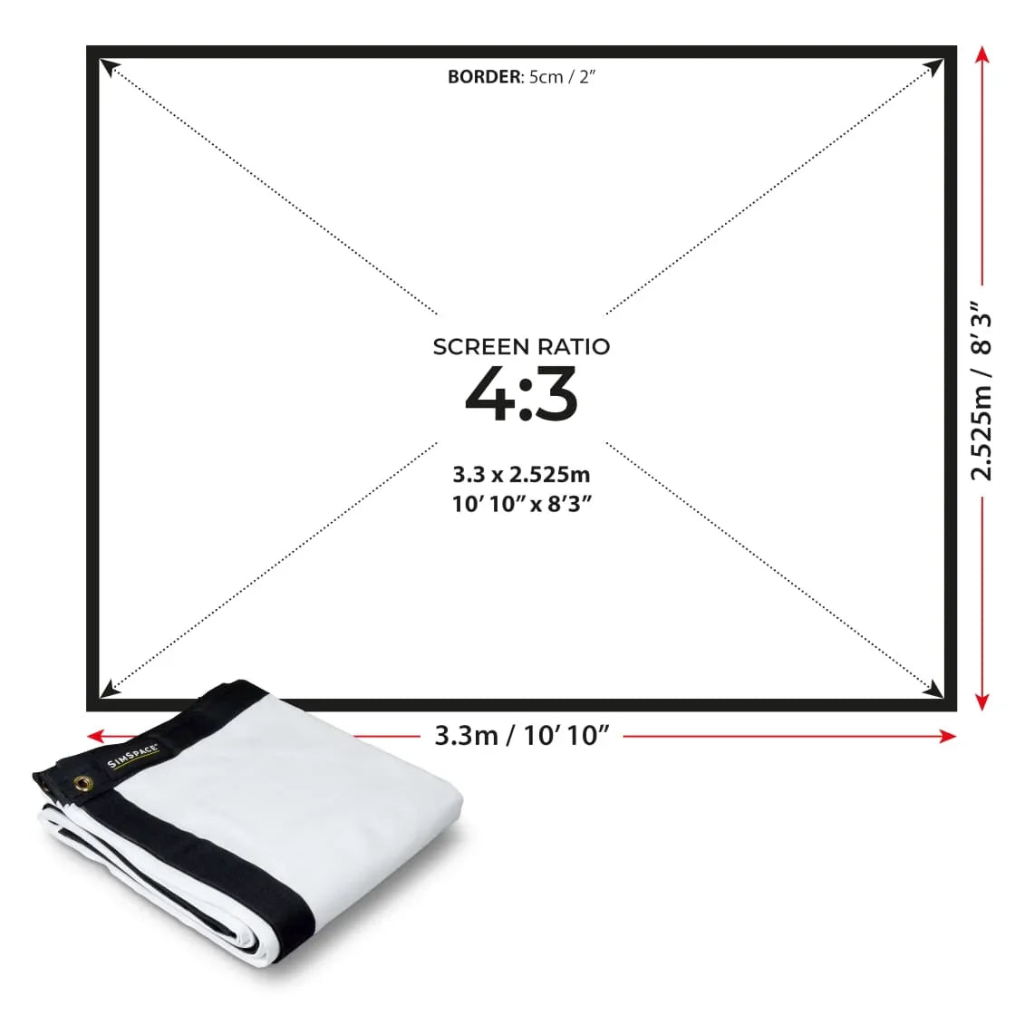 Pantalla de impacto SimSpace Elite