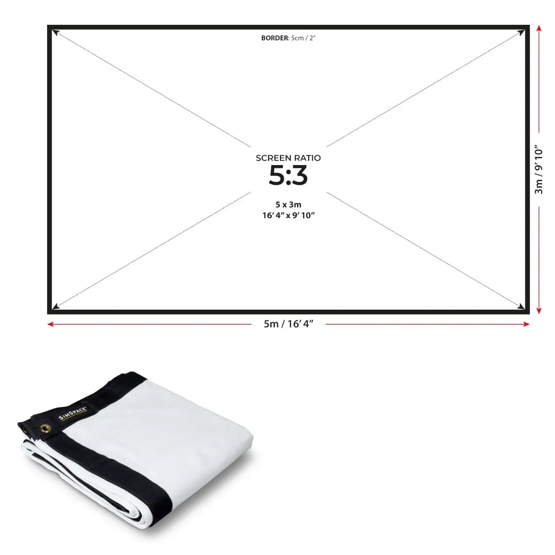 Pantalla de impacto SimSpace Elite
