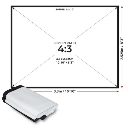 Pantalla de impacto de doble cara SimSpace