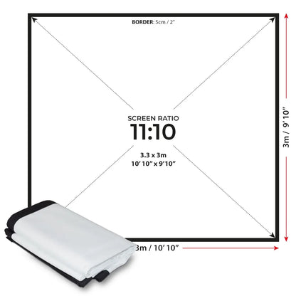 Pantalla de impacto de doble cara SimSpace