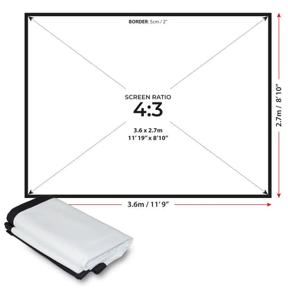 Pantalla de impacto de doble cara SimSpace