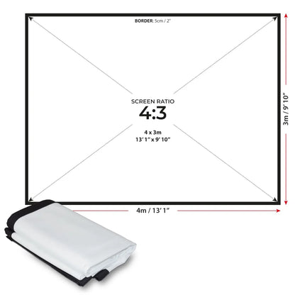 Pantalla de impacto de doble cara SimSpace