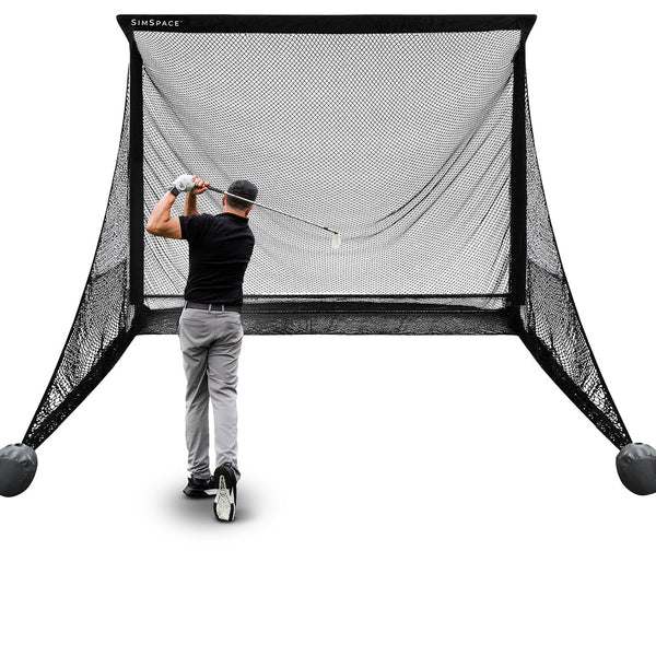 SimSpace Practice Net + Pantalla de impacto