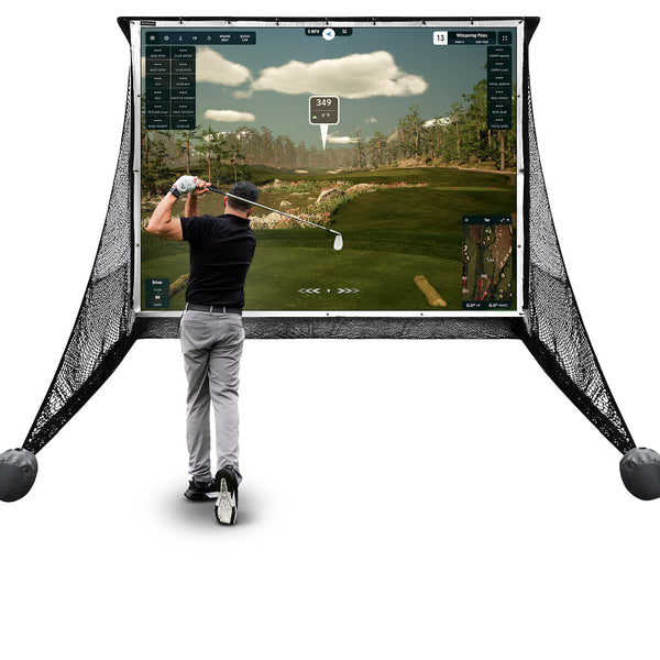 SimSpace Practice Net + Pantalla de impacto