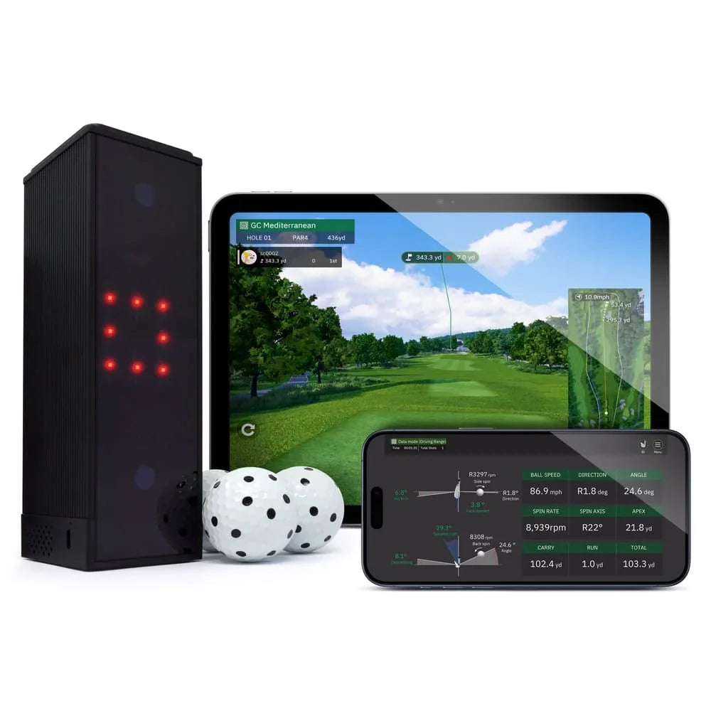 Square Golf Home Practice Net Bundle