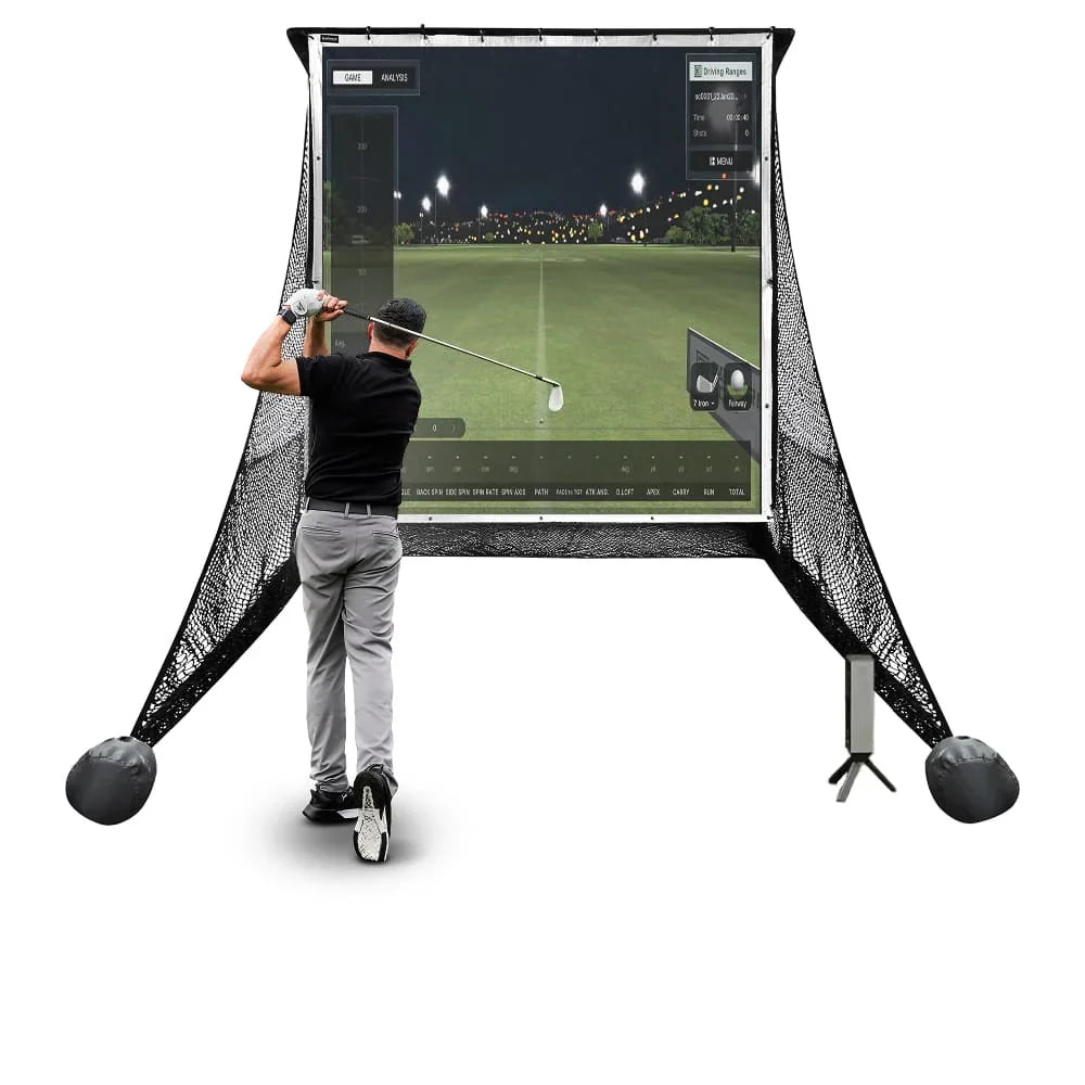 Paquete de red de práctica Square Golf Omni