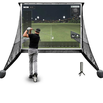Paquete de red de práctica Square Golf Omni
